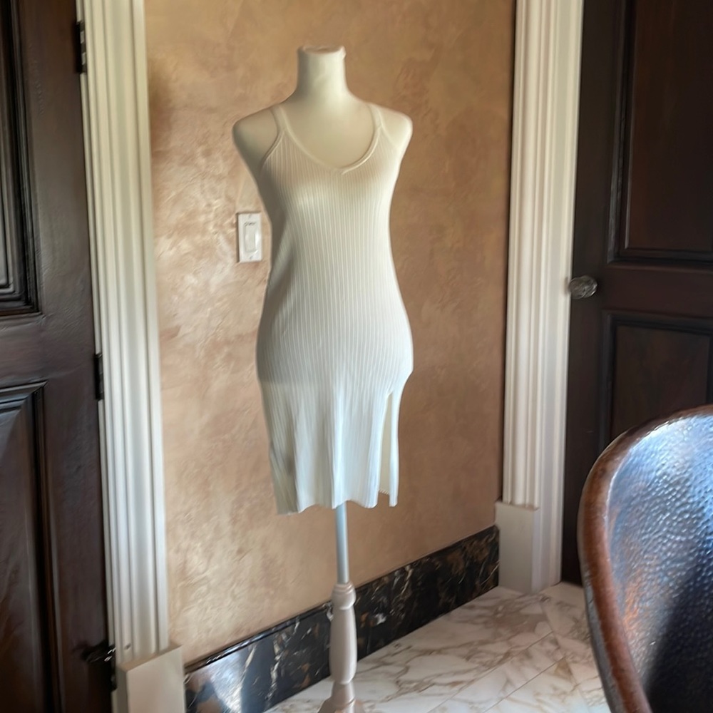 BCBG “Miri” dress. Never worn gardenia dress. Fitting